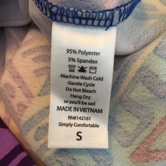 LuLaRoe Cassie Skirt Multi Color Bohemian Tribal Aztec Retro Print Pencil Skirt - Picture 9 of 9